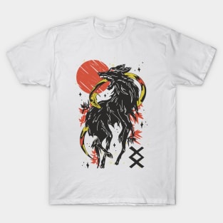 Fierce Wolf vs. Snake T-Shirt